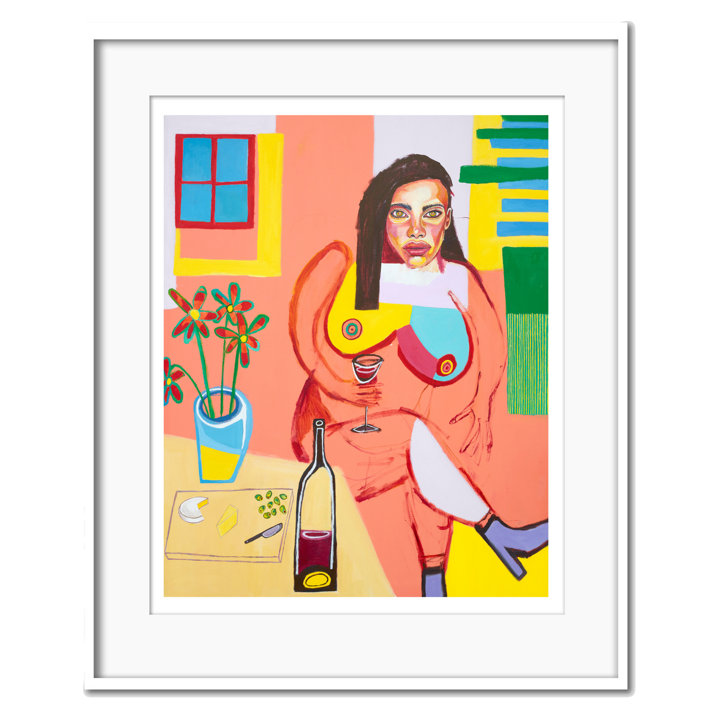 Peaches and P* - Giclee Print
