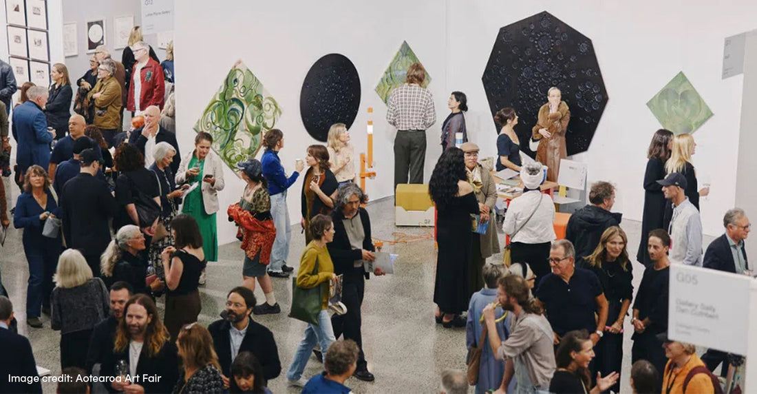 Auckland artists exhibiting contemporary art at the Aotearoa Art Fair