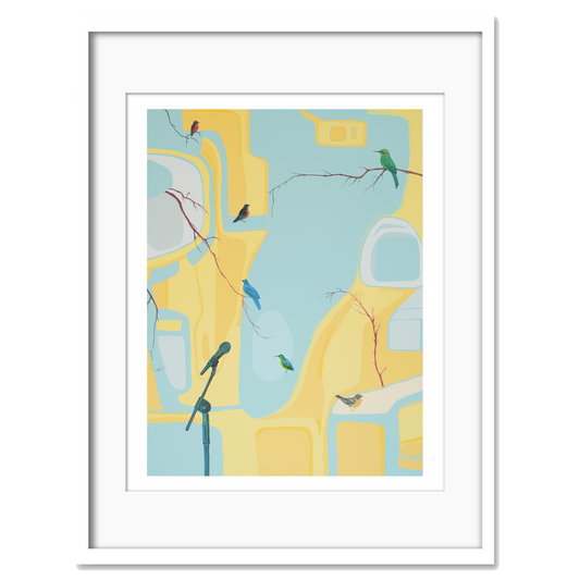 Birdsong_II white frame