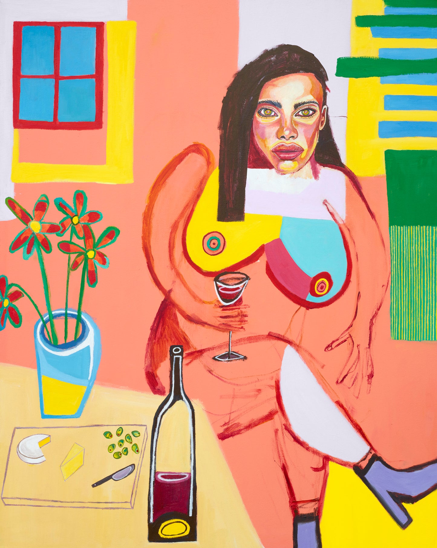 Peaches and P* - Giclee Print