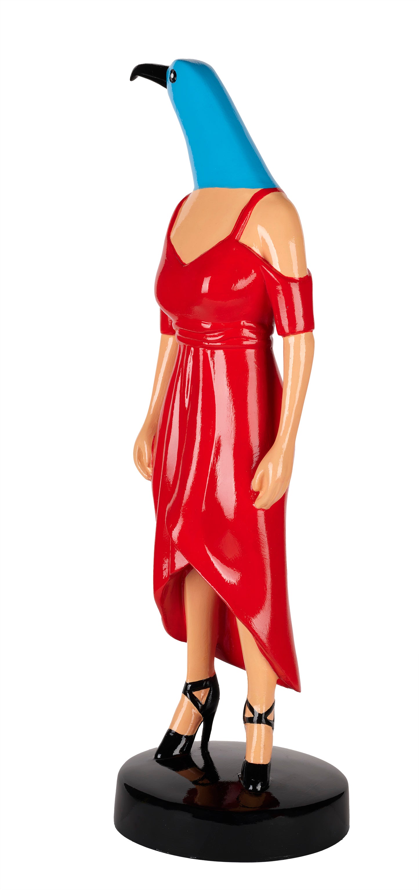That lady in the red dress