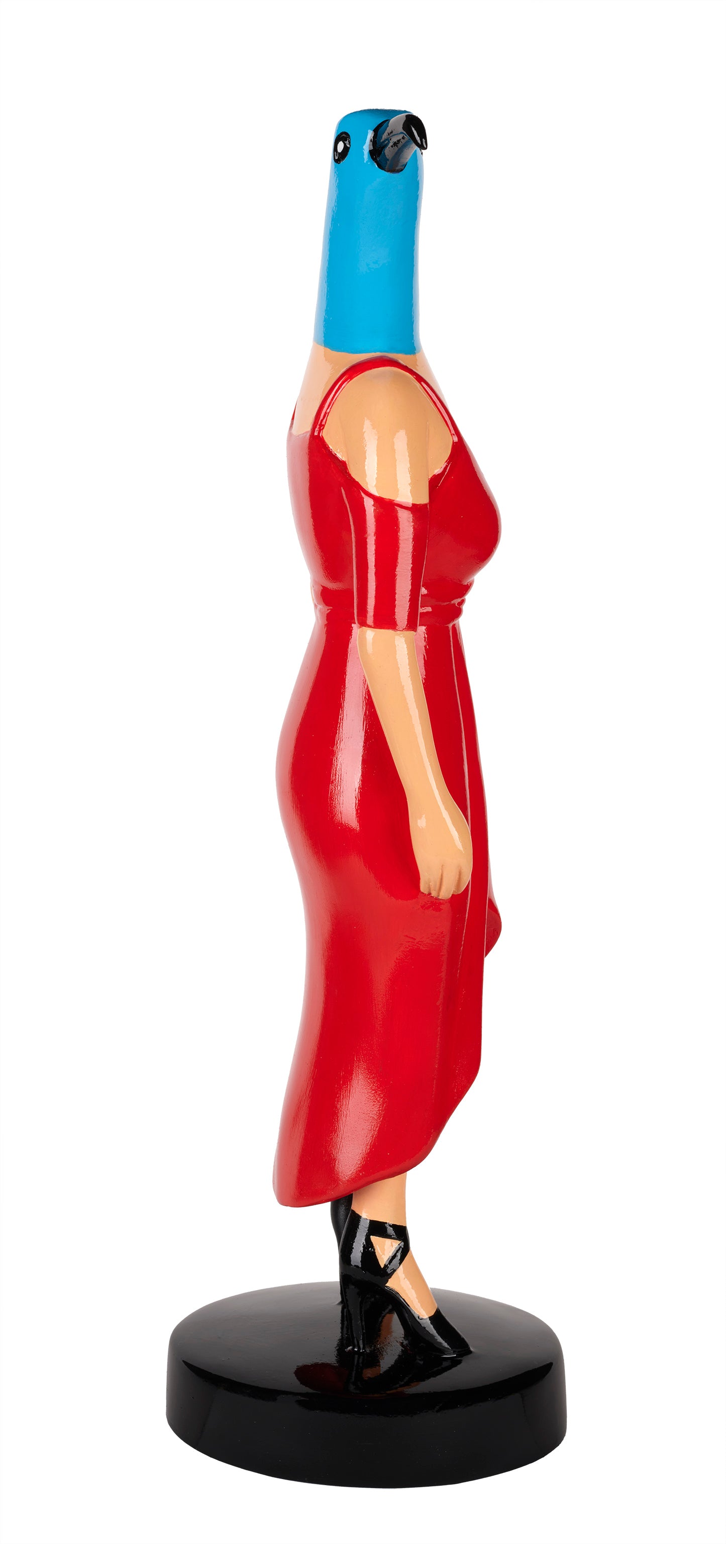 That lady in the red dress