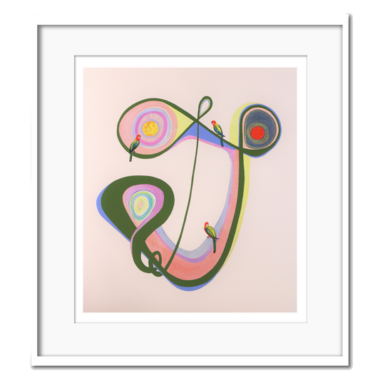 Tres Amigos I explores symmetry as structure and metaphor.