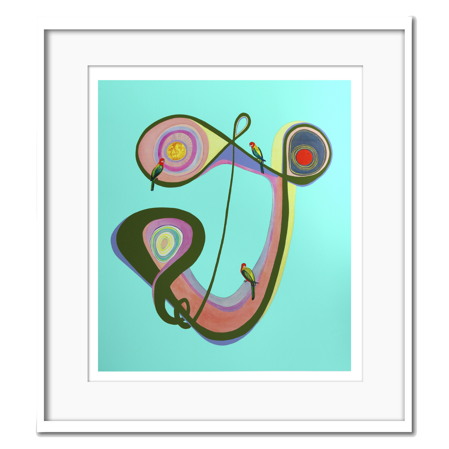 Tres Amigos II expands on themes of relationship and contrast through sharp composition and deliberate spacing.