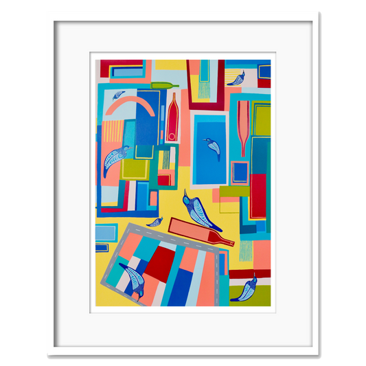 Santa Monica Tui - Screen Print