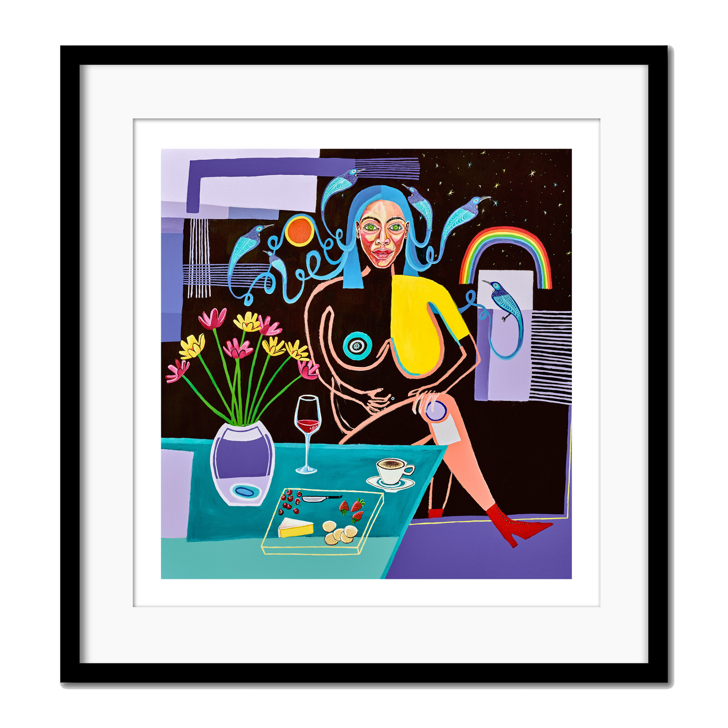 I've got my eyes on you - Giclee Print