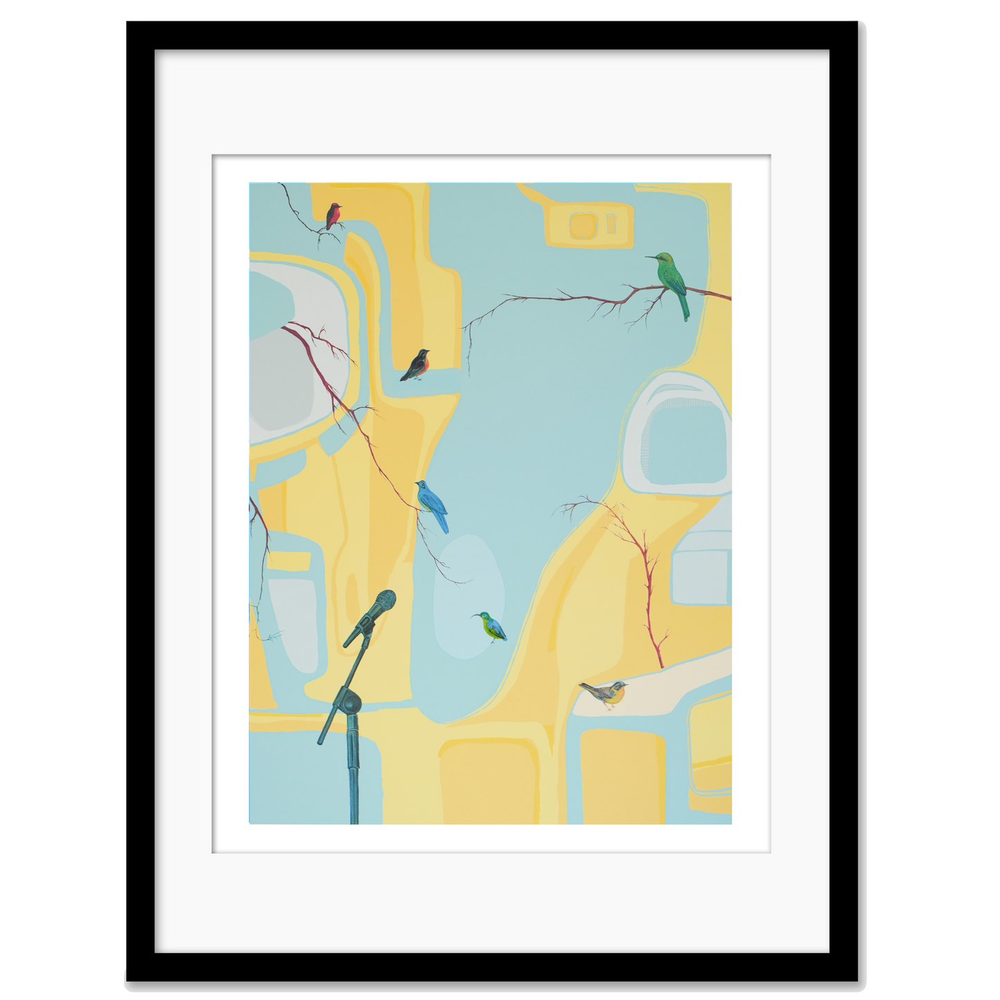 Birdsong ll - Screen Print